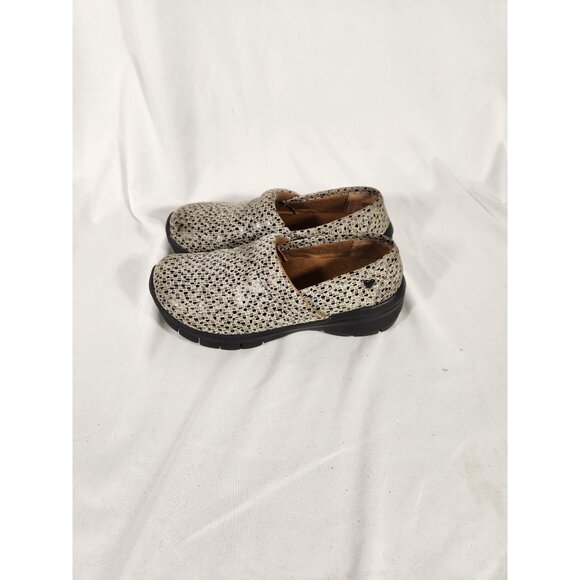 Nurse Mates Womens Libby Comfort Non-Slip Clog Pebble Whimsy Grunge 7M - Picture 7 of 11